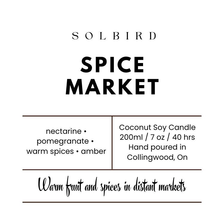 Spice Market — Coconut Soy Candle