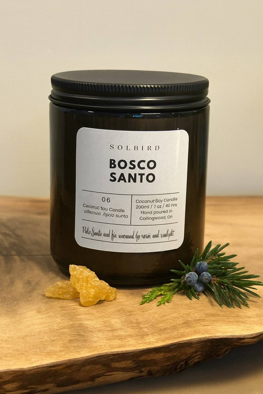 Bosco Santo — Coconut Soy Candle